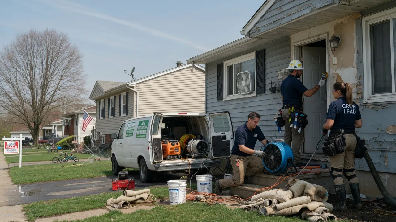 Flood Cleanup in Dorrance, KS near me